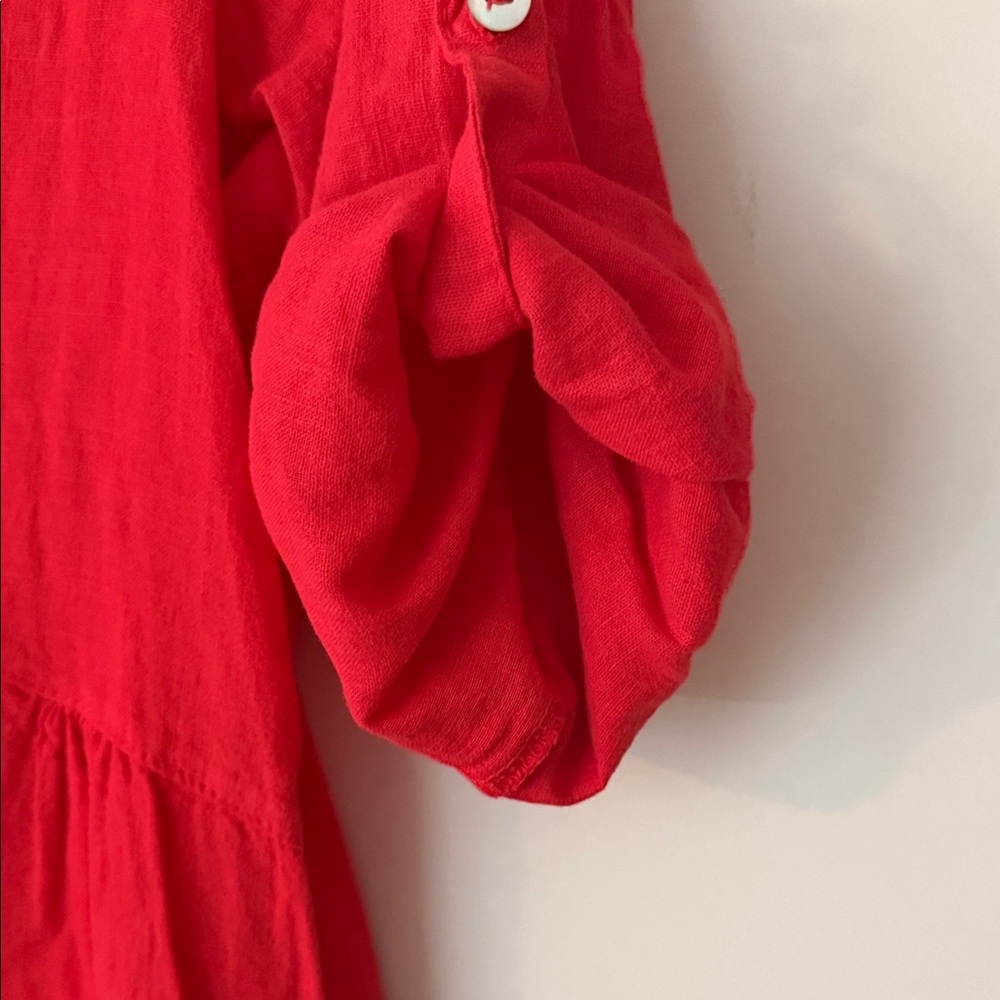 Red Maxi Dress - Picture 3 of 5